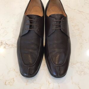 Men's Salvatore Ferragamo Brown Leather Dress Shoes